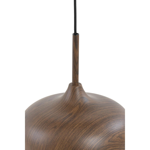 Ceiling lamp Dania - Brown/Cream - Ø27.5x52cm