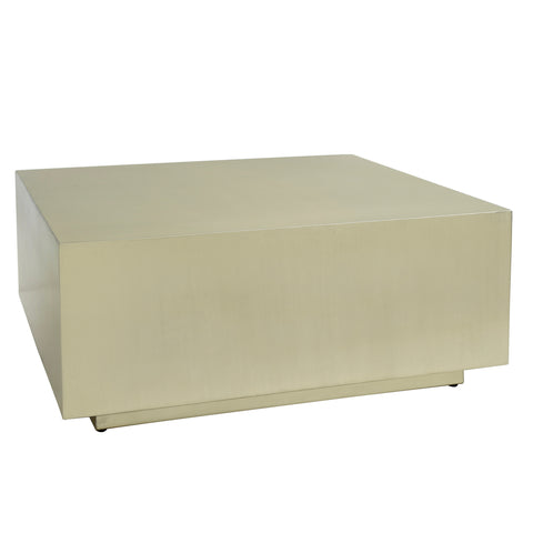 Irvy Gold iron coffee table square matte sv2