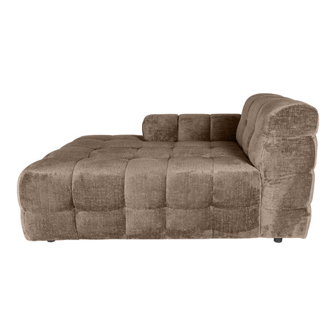 Jidde sofa berge 1042 beige fabric chaise longue l