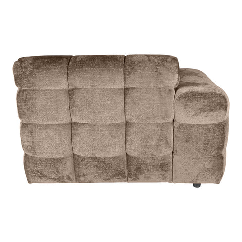 Jidde sofa berge 1042 beige fabric chaise longue l
