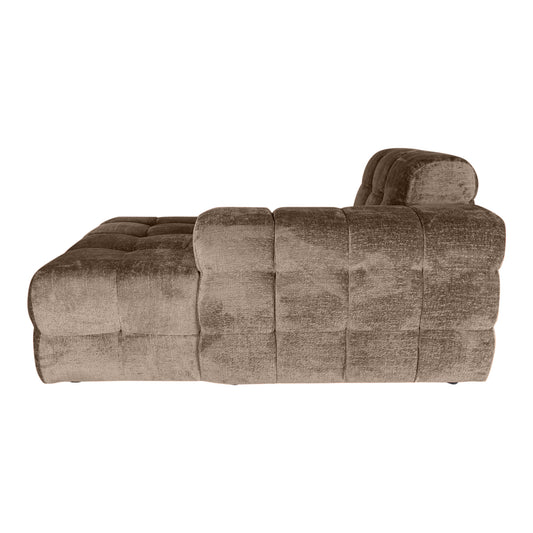 Jidde sofa berge 1042 beige fabric chaise longue