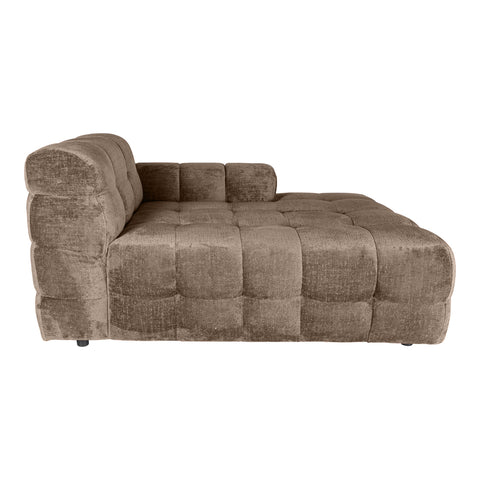 Jidde sofa berge 1042 beige fabric chaise longue