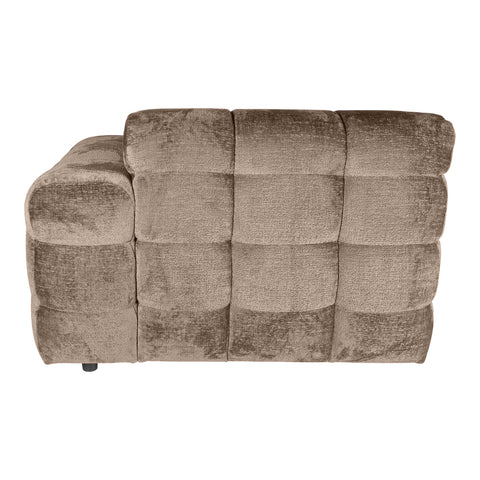 Jidde sofa berge 1042 beige fabric chaise longue