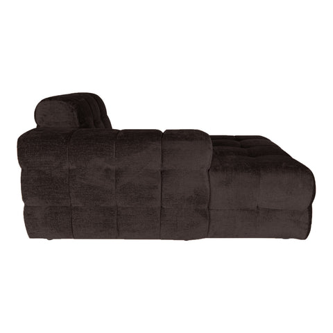 Jidde sofa berge 1072 dark grey fabric chaise long