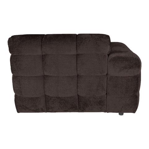 Jidde sofa berge 1072 dark grey fabric chaise long