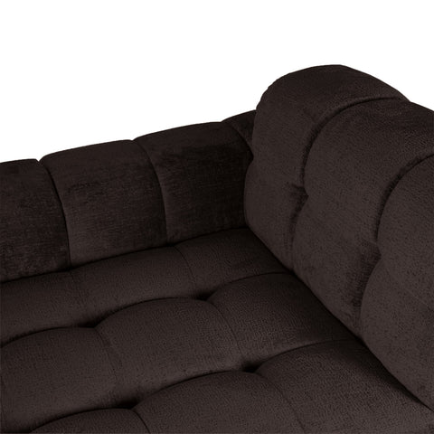 Jidde sofa berge 1072 dark grey fabric chaise long