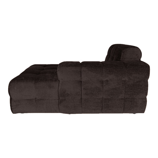 Jidde sofa berge 1072 dark grey fabric chaise long