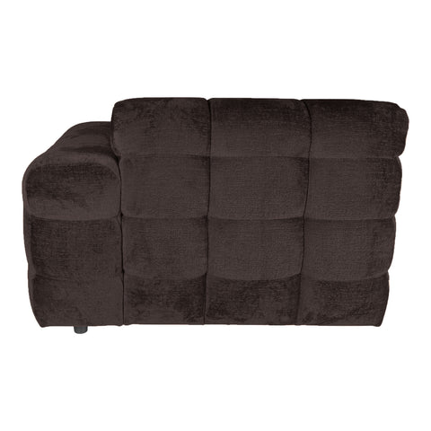 Jidde sofa berge 1072 dark grey fabric chaise long
