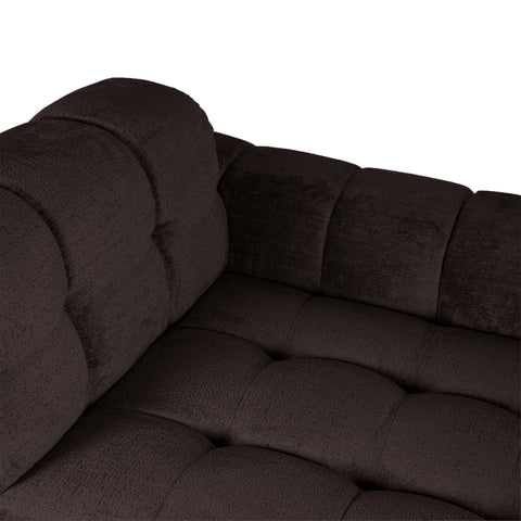 Jidde sofa berge 1072 dark grey fabric chaise long