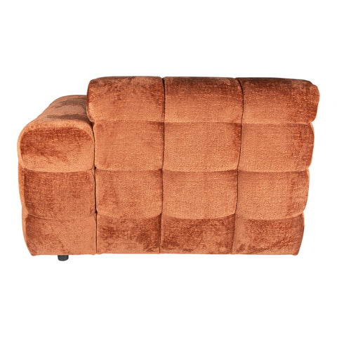 Jidde sofa berge 3032 rust fabric chaise longue ri