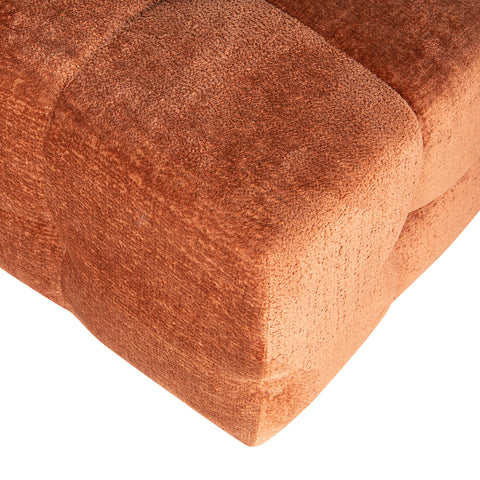 Jidde sofa berge 3032 rust fabric hocker