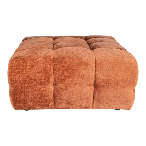 Jidde sofa berge 3032 rust fabric hocker