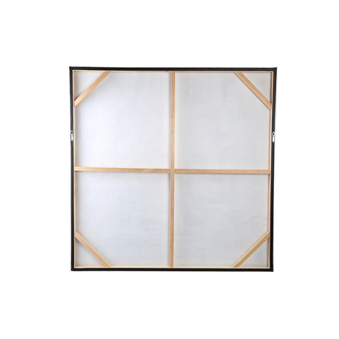 Julitta Cream lienzo panel de pared abstracto mezcla