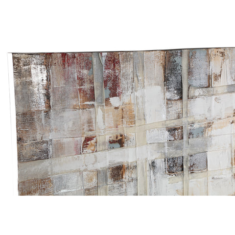 Julitta Cream lienzo panel de pared abstracto mezcla
