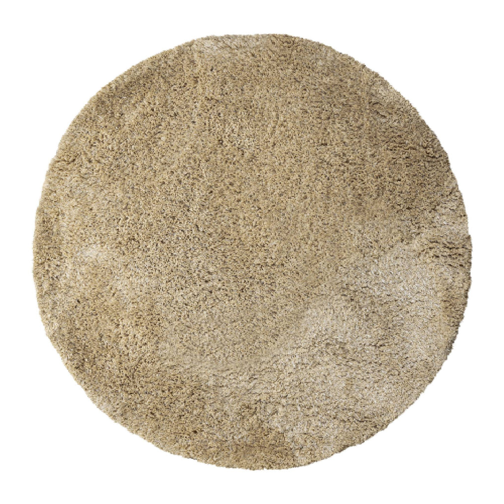 Jups Beige fabric handwoven carpet round L translates to "Jups Beige tkanina ręcznie tkany dywan okrągły L" in Polish.