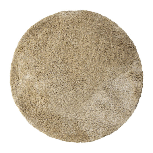 Jups Beige fabric handwoven carpet round L translates to "Jups Beige tkanina ręcznie tkany dywan okrągły L" in Polish.