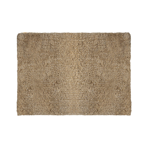 Jups Beige fabric handwoven carpet S