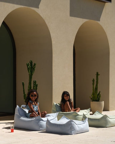 Wigiwama Outdoor Beanbag Stoel - Blauw