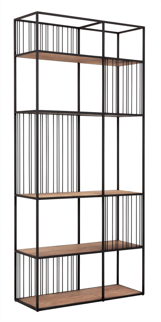 Estante de libros / Separador de ambientes Barra pequeño, 5 estantes