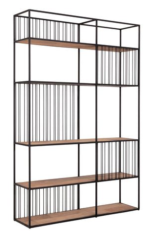 Librería / Separador de ambientes Barra grande, 5 estantes