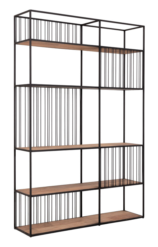 Librería / Separador de ambientes Barra grande, 5 estantes
