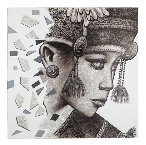 Mural Seni Gadis Bali Ketut