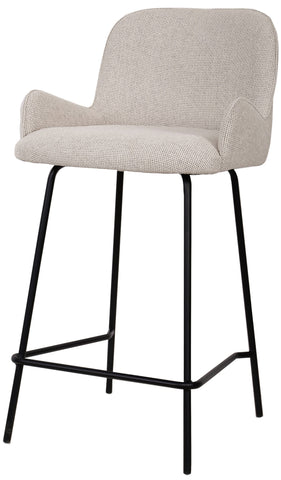 Leander Cream bar stool