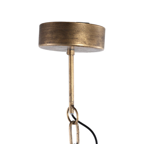 Linnes Laiton métal lampe suspendue échelles rondes uniquement.