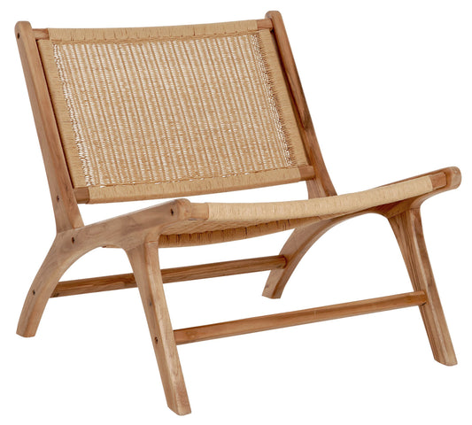 Silla de salón Lazy Loom Natural
