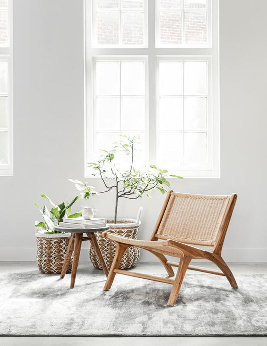 Silla de salón Lazy Loom Natural