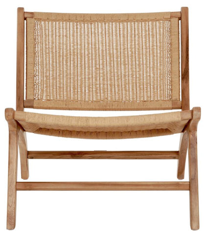 Silla de salón Lazy Loom Natural