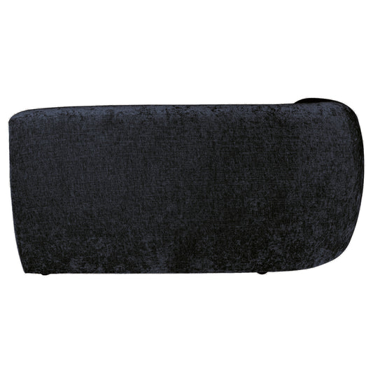 Lujo sofa anthracite fiore fabric 2 seaterarm left