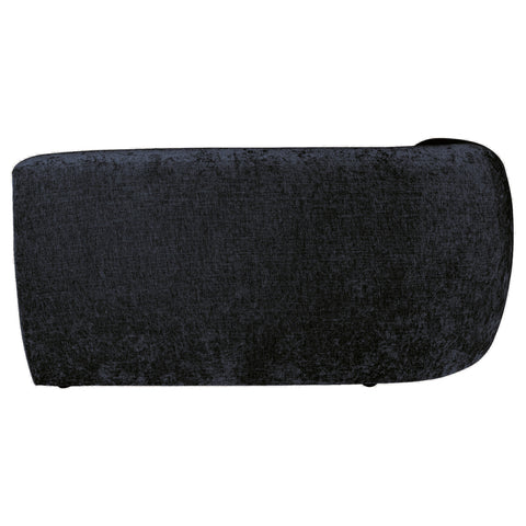 Lujo sofa anthracite fiore fabric 2 seaterarm left