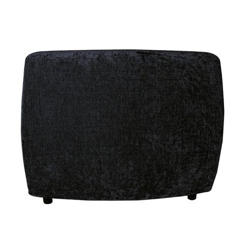 Lujo sofa anthracite fiore fabric corner piece