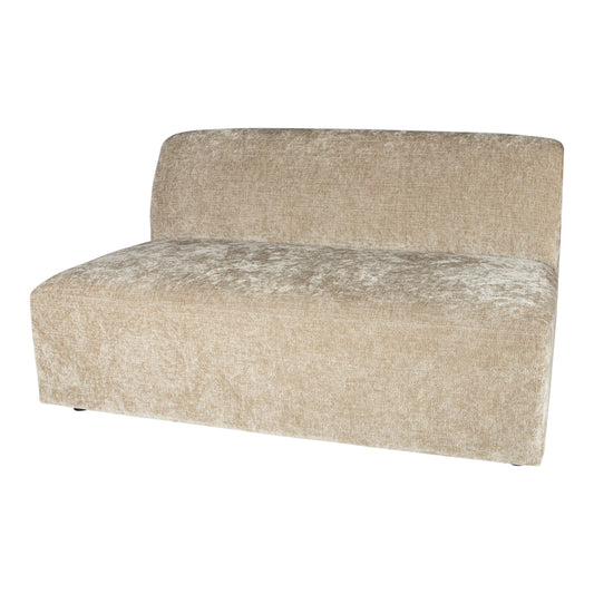 Lujo sofa cream fiore fabric 2 seater element