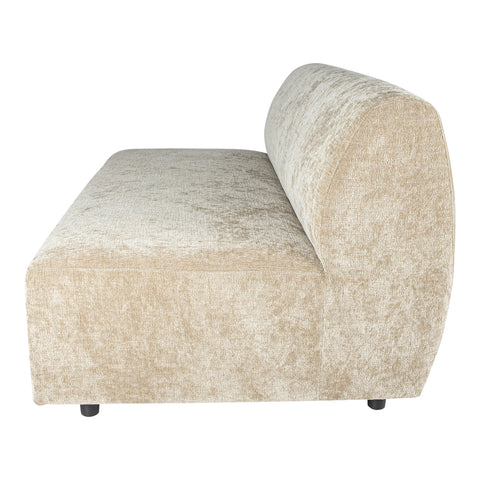 Lujo sofa cream fiore fabric 2 seater element
