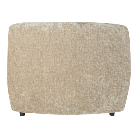 Lujo sofa cream fiore fabric corner piece