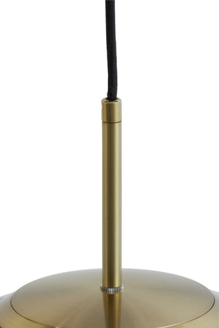 Ceiling lamp Magdala - Brown Glass - Ø40cm