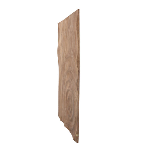 Círculo de panel de pared de madera de mango natural de Mattin
