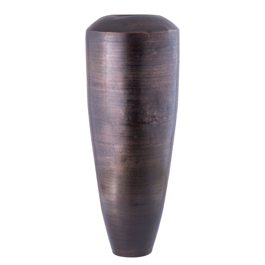 PTMD-Michael GunMetal Alu Plantenpot - koper hoog rond L
