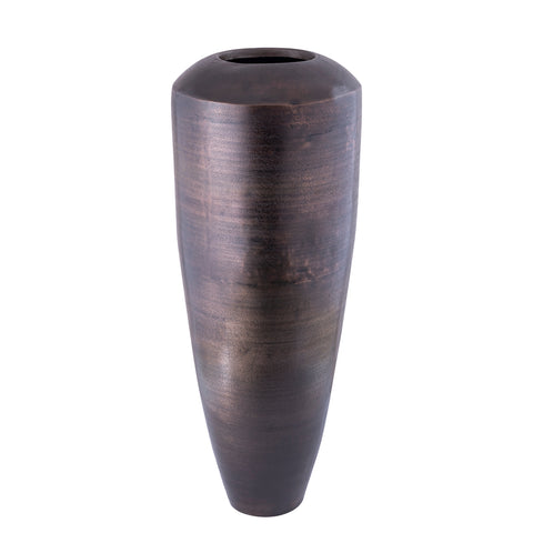 PTMD-Michael GunMetal Alu Plantenpot - koper hoog rond L