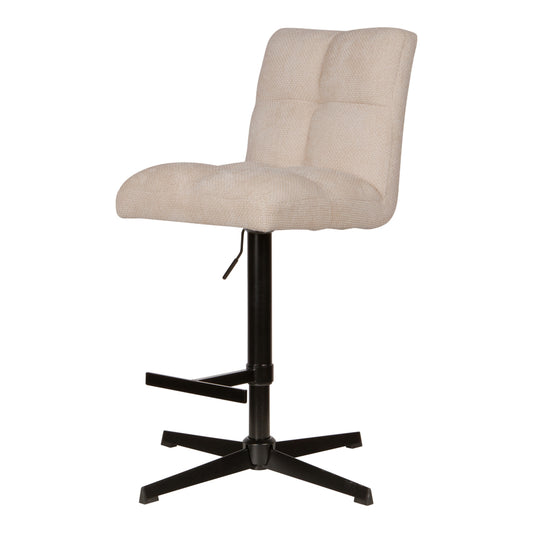 Milan bar chair ajustable crème