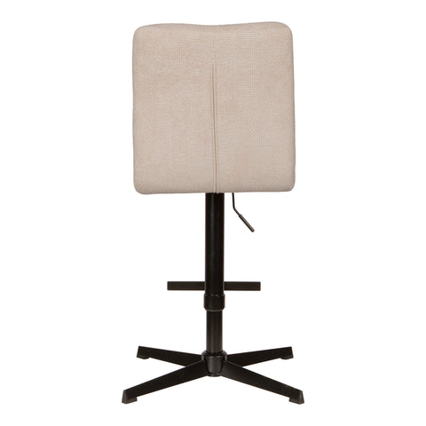 Milan bar chair ajustable crème