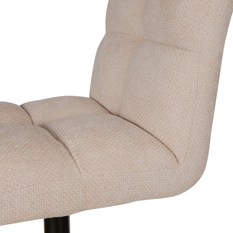 Milan bar chair ajustable crème