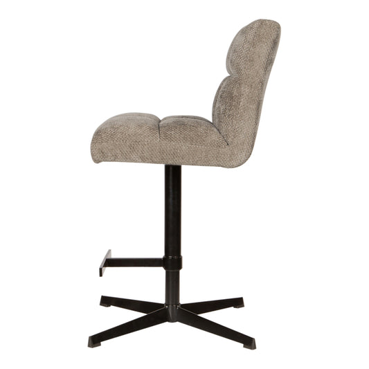 Milan bar chair ajustável pedra