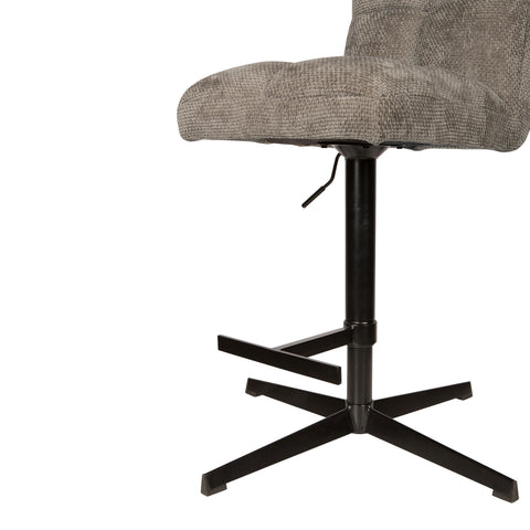 Milan bar chair ajustável pedra