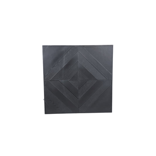 Mixa Black hierro y chapa mezcla panel de pared rectangular