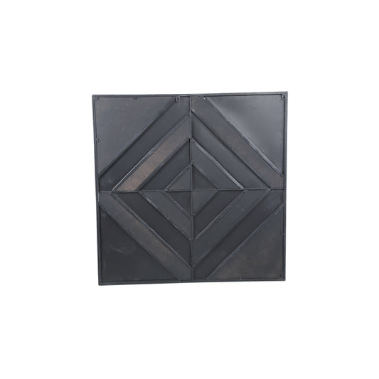 Mixa Black hierro y chapa mezcla panel de pared rectangular