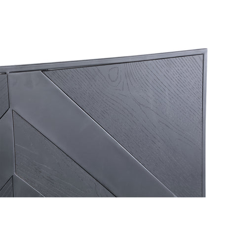 Mixa Black hierro y chapa mezcla panel de pared rectangular