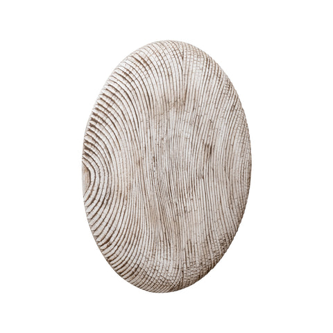 Moanna Cream MDF wallpanel round organic lines S to Only.